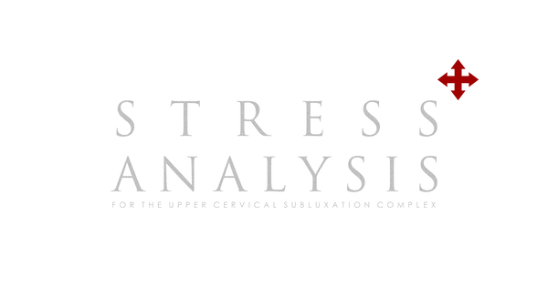 Stress Analysis for the Upper Cervical Subluxation Complex